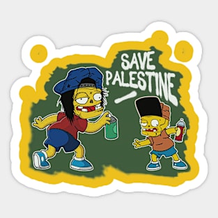 save palestine Sticker